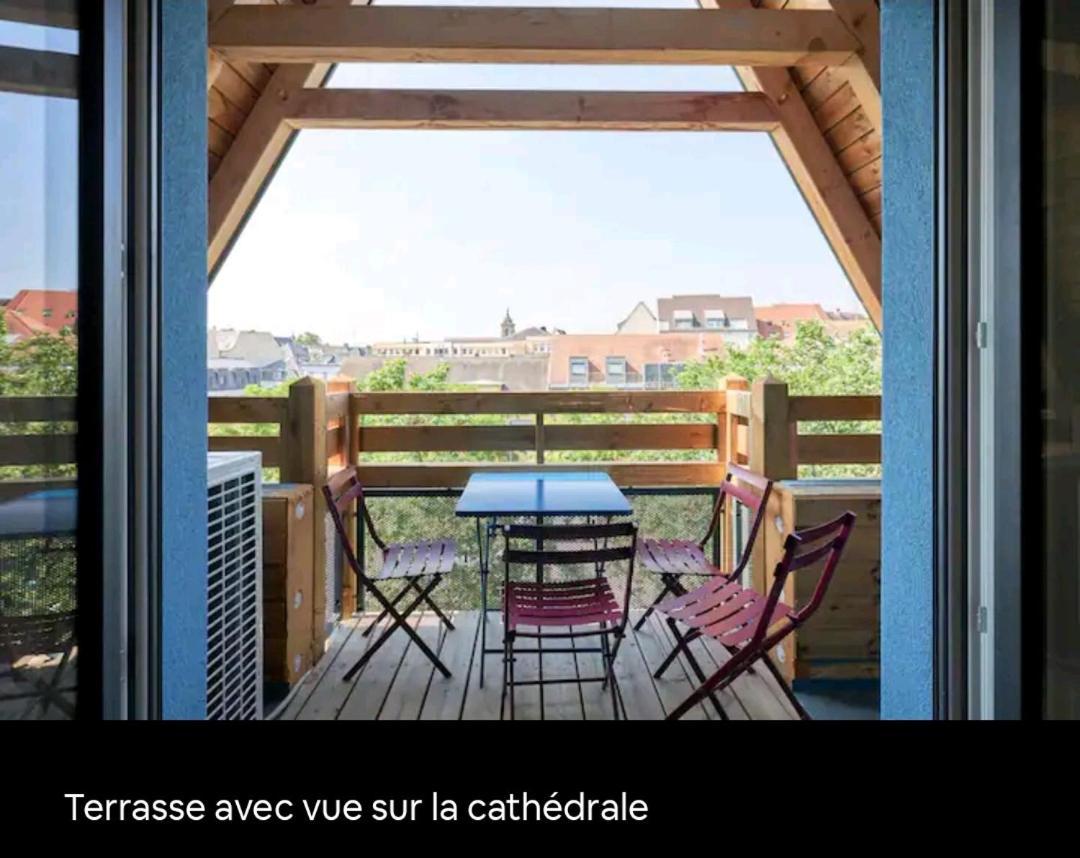 Loft Neuf Avec Bain Jacuzzi Et Terrasse Apartment Colmar Bagian luar foto
